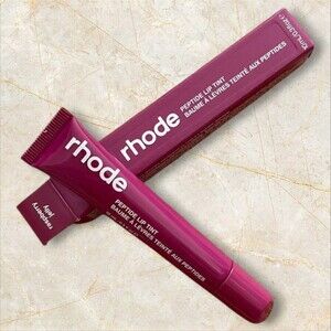 ​NEW in Box Rhode RASPBERRY JELLY Peptide Lip Tint Gloss Hailey Full Size 10ml